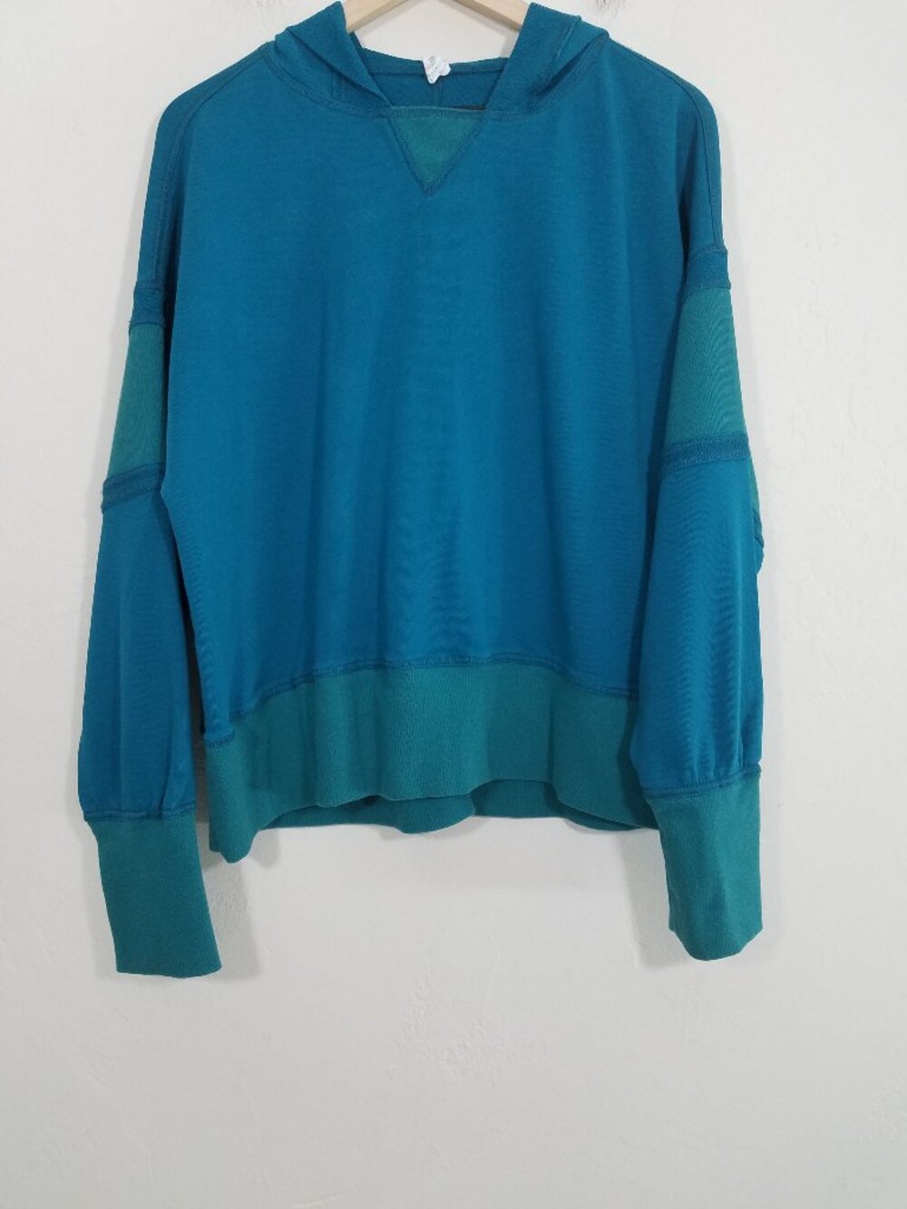 Anthropologie Daily Practice Boxy Oversized Sweatshirt Hoodie Pullover Size S